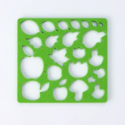 Валяние из шерсти. Набор трафаретов для валяния, 16×16 см, 7 шт.