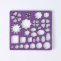 Валяние из шерсти. Набор трафаретов для валяния, 16×16 см, 7 шт.