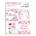 Наклейки для цветов и подарков «Мамочке», 15×11.5 см