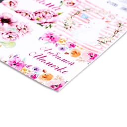 Наклейки для цветов и подарков «Мамочке», 15×11.5 см