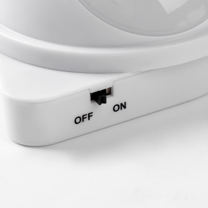 Набор фонарей-светильников 3 шт., 50 Лм, COB, 3 ААА, магнит, клейкая основа, с пультом, 7.5×9.2 см