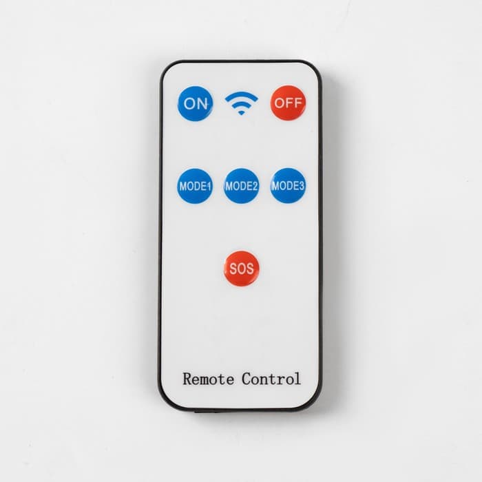 Набор фонарей-светильников 3 шт., 50 Лм, COB, 3 ААА, магнит, клейкая основа, с пультом, 7.5×9.2 см