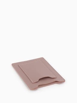 Обложка для автодокументов, СТС и права, 9×0.3×12.5 см, розовая