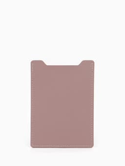 Обложка для автодокументов, СТС и права, 9×0.3×12.5 см, розовая