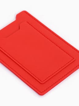 Обложка для автодокументов, цвет красный