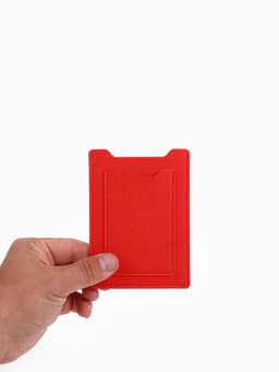 Обложка для автодокументов, цвет красный