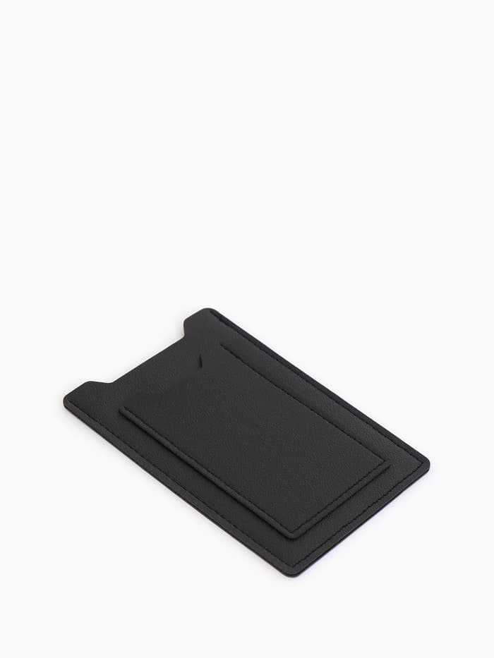 Обложка для автодокументов, СТС и права, 9×0.3×12.5 см, чёрная