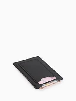 Обложка для автодокументов, СТС и права, 9×0.3×12.5 см, чёрная