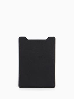 Обложка для автодокументов, СТС и права, 9×0.3×12.5 см, чёрная