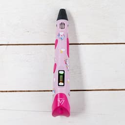 3D ручка Luazon Unicorn, дисплей, работа с пластиком ABS и PLA, пластик в комплекте