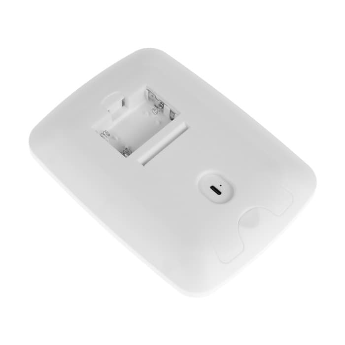 Зеркало Luazon KZ-03, подсветка, настольное, 3 режима свечения, 3×ААА (не в комплекте), USB, белое