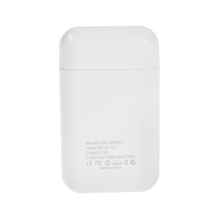 Внешний аккумулятор для зарядки Apple Watch XDL-WPB01, 1000 мАч, белый