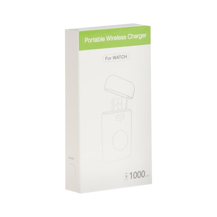 Внешний аккумулятор для зарядки Apple Watch XDL-WPB01, 1000 мАч, белый