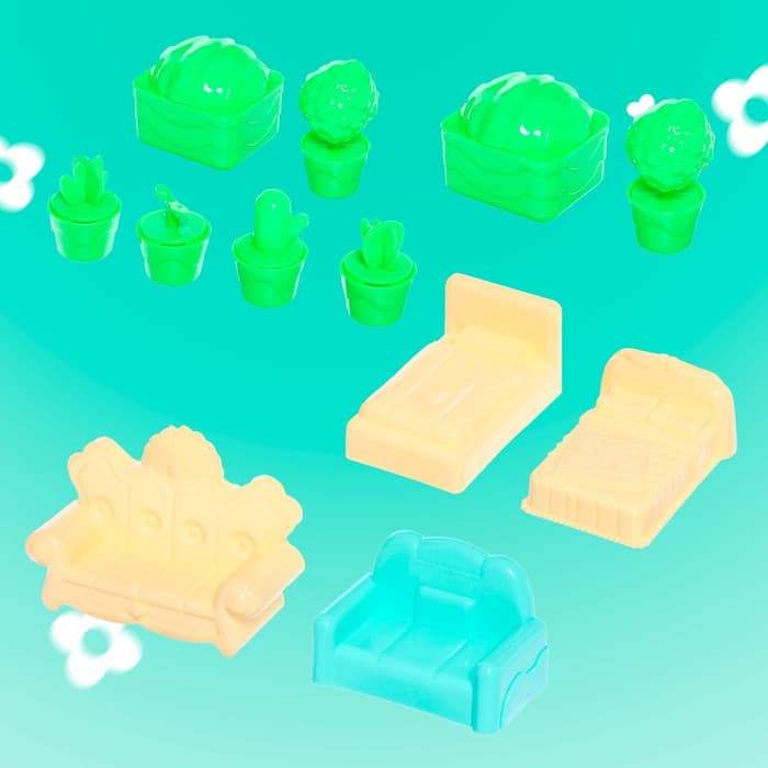 Кукольный домик «Сказочная жизнь на вилле» с куклой, питомцами и аксессуарами