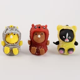 Антистресс сквиш мялка Funny toys «Зверята в костюмах», в пакете, с пастой