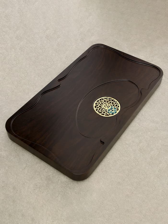 Чабань для чайной церемонии ДЖЕКИЧАЙ, 60×35×5 см, чёрное дерево