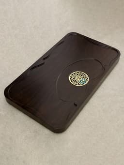 Чабань для чайной церемонии ДЖЕКИЧАЙ, 60×35×5 см, чёрное дерево