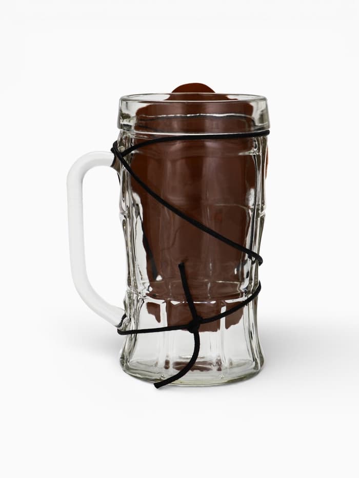 Кружка пивная стеклянная «За ВДВ», 500 мл