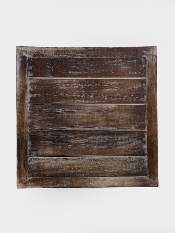 Тумба «Старый Бали», 40×40×60 см, дерево албезия, светло-коричневая