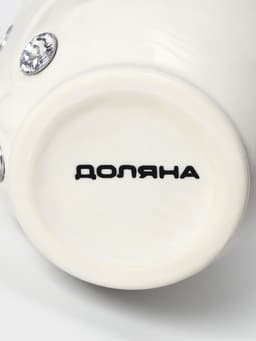 Аксессуары для ванной Доляна «Изящный барельеф», 4 предмета, дозатор 250 мл, мыльница, 2 стакана, белые