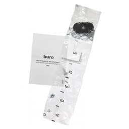 Кронштейн для мониторов ЖК Buro M10, 17-32", нагрузка до.9 кг, крепление к столешнице, поворот