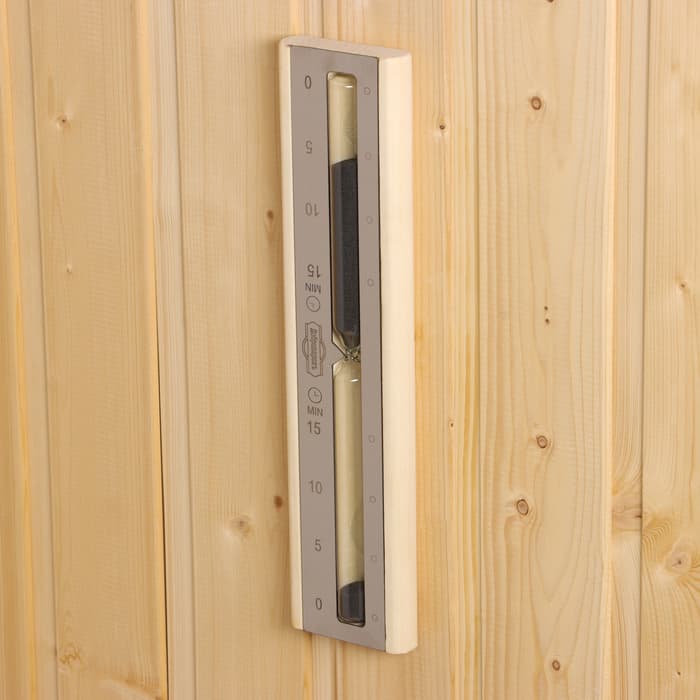 Часы песочные для бани 30×7×3V-H009-2, дерево, металл