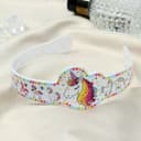 Ободок для волос «Счастливый единорог», 4.5 см, МИКС