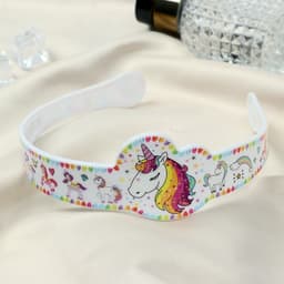 Ободок для волос «Счастливый единорог», 4.5 см, МИКС