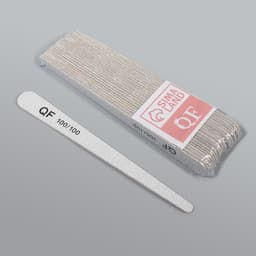 Набор пилок для ногтей, капля, набор 20 шт., деревянная основа, 100/100 грит, 18 см