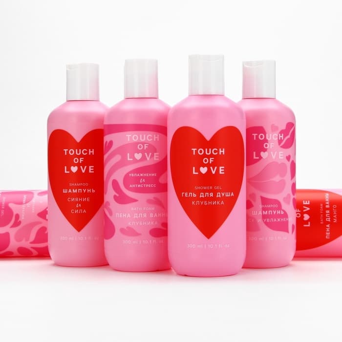 Пена для ванны Just love, 300 мл, аромат манго, Чистое счастье