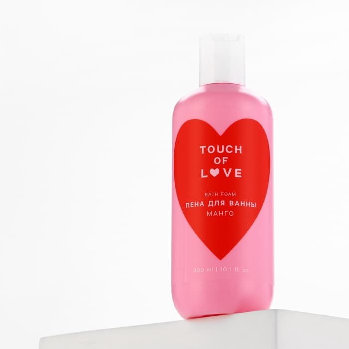 Пена для ванны Just love, 300 мл, аромат манго, Чистое счастье