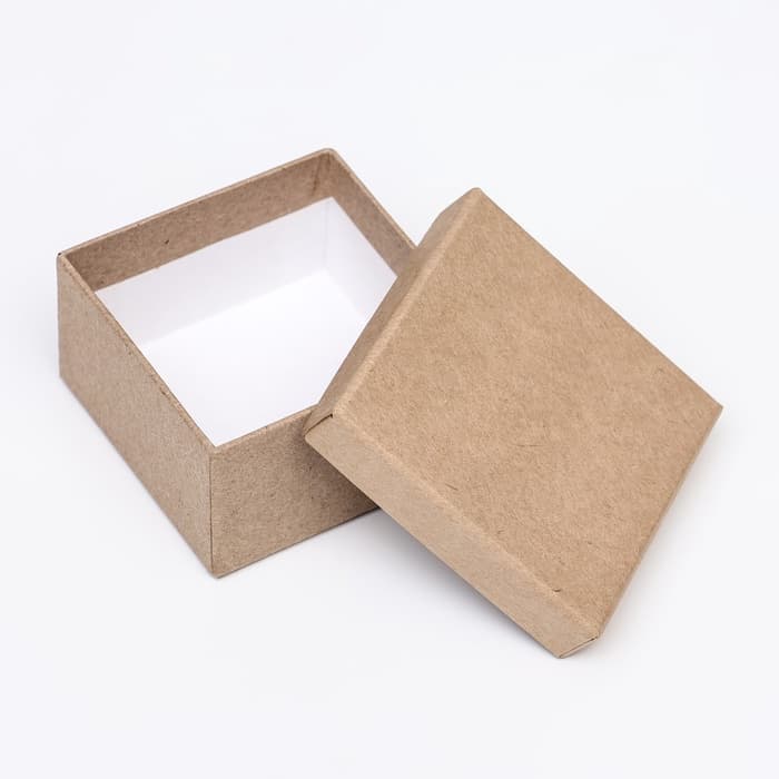 Набор коробок квадратных 10 в 1 крафт, 23×23×12 - 5.5×5.5×2.5 см