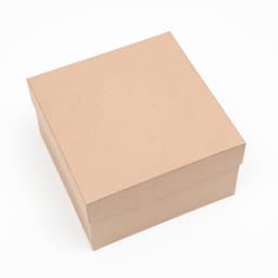Набор коробок квадратных 10 в 1 крафт, 23×23×12 - 5.5×5.5×2.5 см