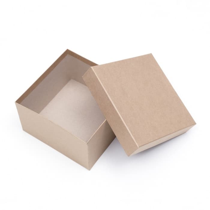 Набор коробок квадратных 10 в 1 крафт, 23×23×12 - 5.5×5.5×2.5 см