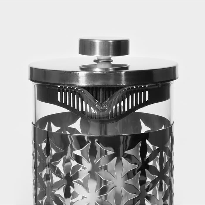 Чайник заварочный френч-пресс «Сейхо», 600 мл, стекло, нержавеющая сталь