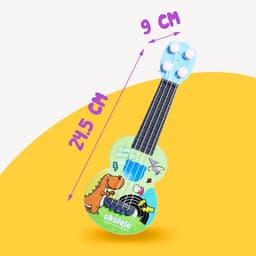 Игрушка музыкальная гитара «Динозаврик», цвета МИКС