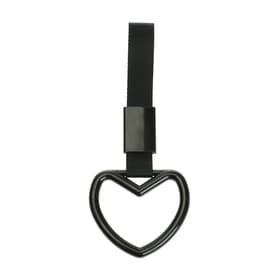 Подвеска для автомобиля, цурикава, JDM «Сердце» 9.5 см, черный
