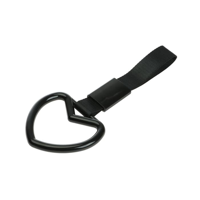 Подвеска для автомобиля, цурикава, JDM «Сердце» 9.5 см, черный