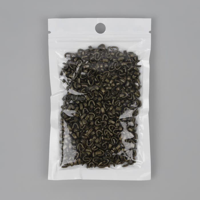 Верхний ограничитель для молнии, металлический, №5, 1000 ± 20 шт., цвет антик