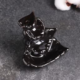 Подставка для благовоний TAKE IT EASY «Листья», стелющийся дым, 8×10 см