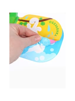 Книжка - игрушка для купания в ванной Крошка Я «Изучаем животных», водная раскраска, набор 3 шт.