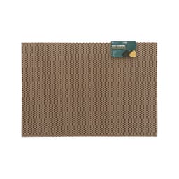 Коврик eva универсальный Grand Caratt, Соты 46×66 см, бежевый