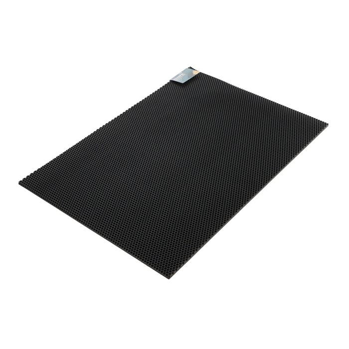 Коврик eva универсальный Grand Caratt, Соты 100×70 см, черный
