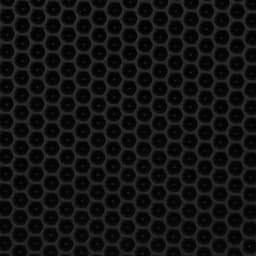 Коврик eva универсальный Grand Caratt, Соты 100×70 см, черный