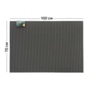 Коврик eva универсальный Grand Caratt, Соты 100×70 см, серый