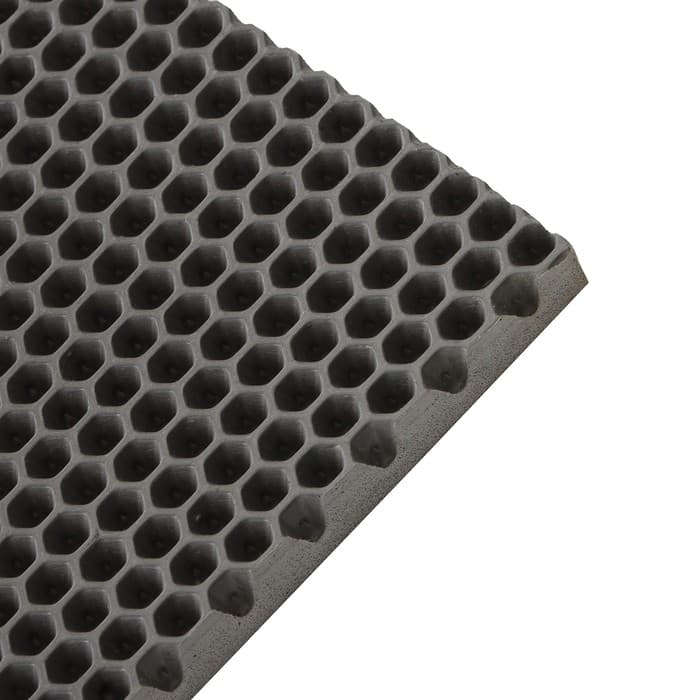 Коврик eva универсальный Grand Caratt, Соты 100×70 см, серый