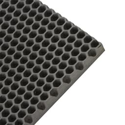 Коврик eva универсальный Grand Caratt, Соты 100×70 см, серый