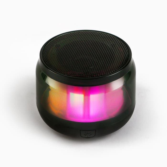 Портативная колонка, с подсветкой мод. PS-01, 8×6 см