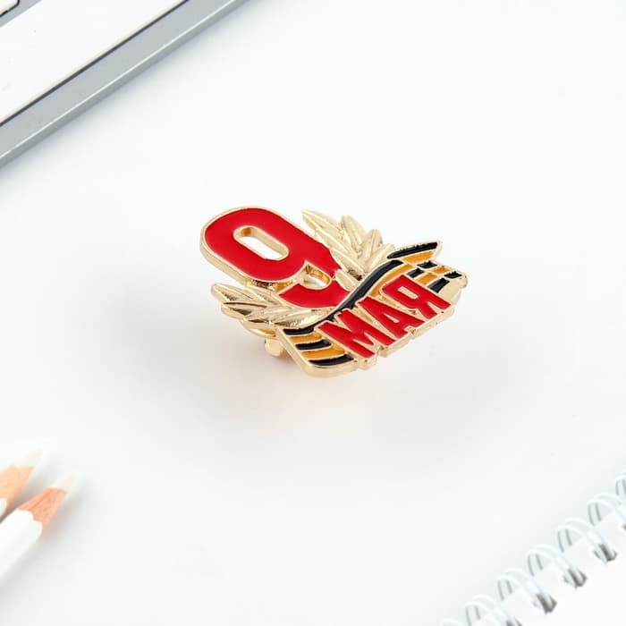 Значок «9 мая», 2.9×3 см