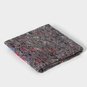 Салфетка - тряпка хозяйственная Доляна, 50×60 см, плотность 180 г/м², строчка 2.5 мм, с оверлоком, серая